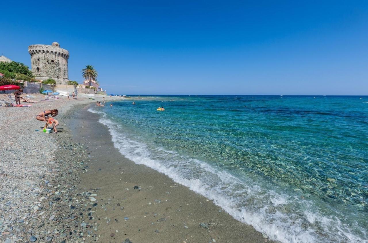 Appartement vue sur mer Santa-Maria-di-Lota Extérieur photo